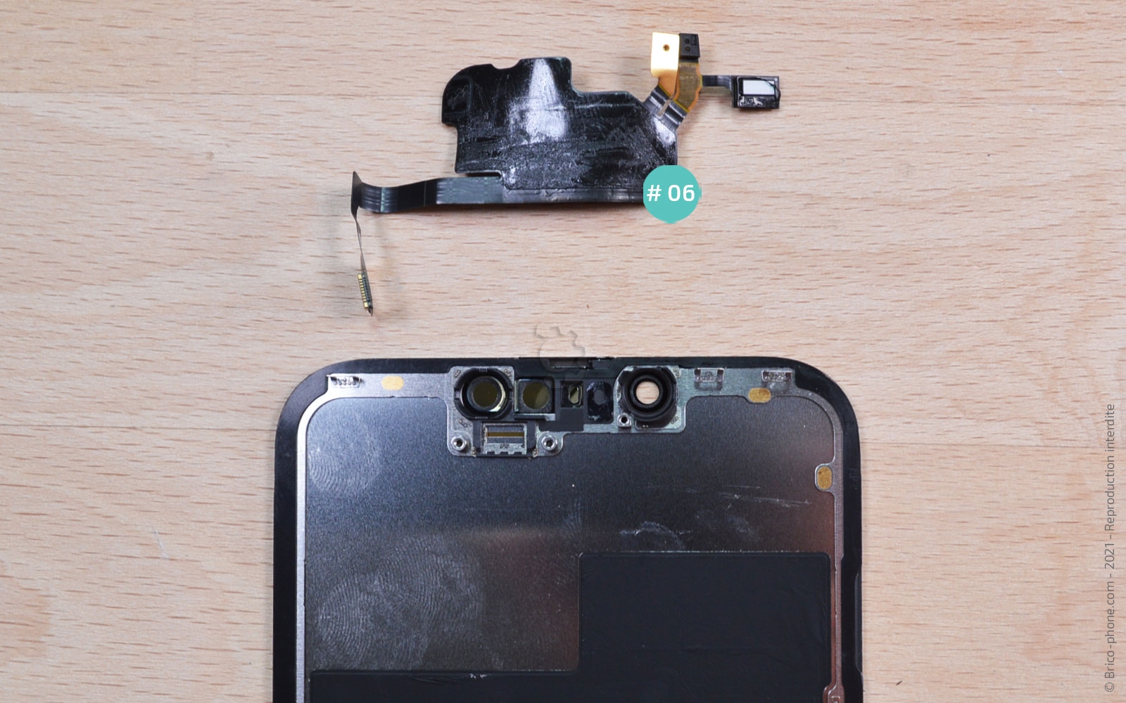 Changement d'écran sur iPhone 13 photo 4