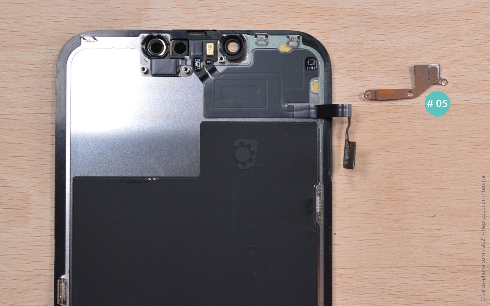 Changement d'écran sur iPhone 13 photo 3