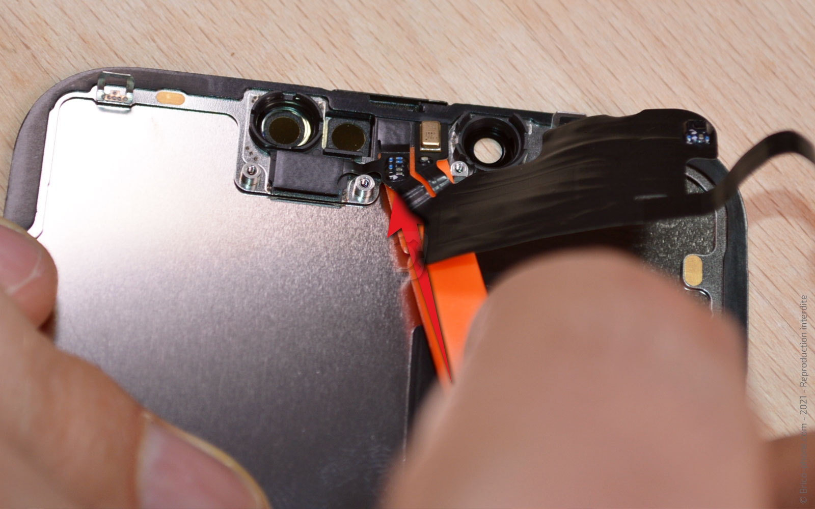 Changement de l'écran (vitre + Oled) sur iPhone 13 Pro photo 3