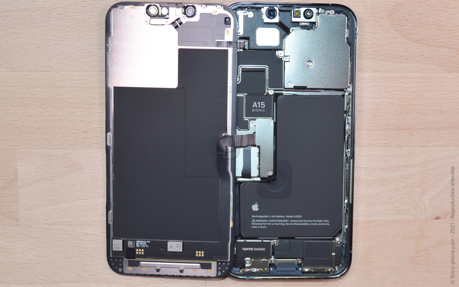 Changement du connecteur de charge sur iPhone 13 Pro photo 4