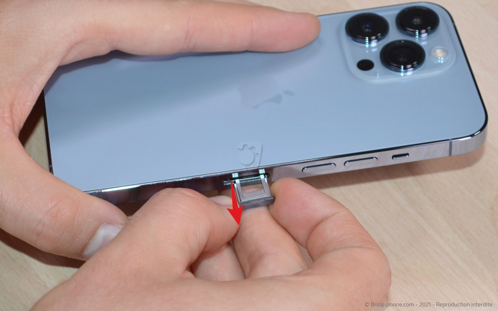 Changement du haut-parleur externe sur iPhone 13 Pro photo 3