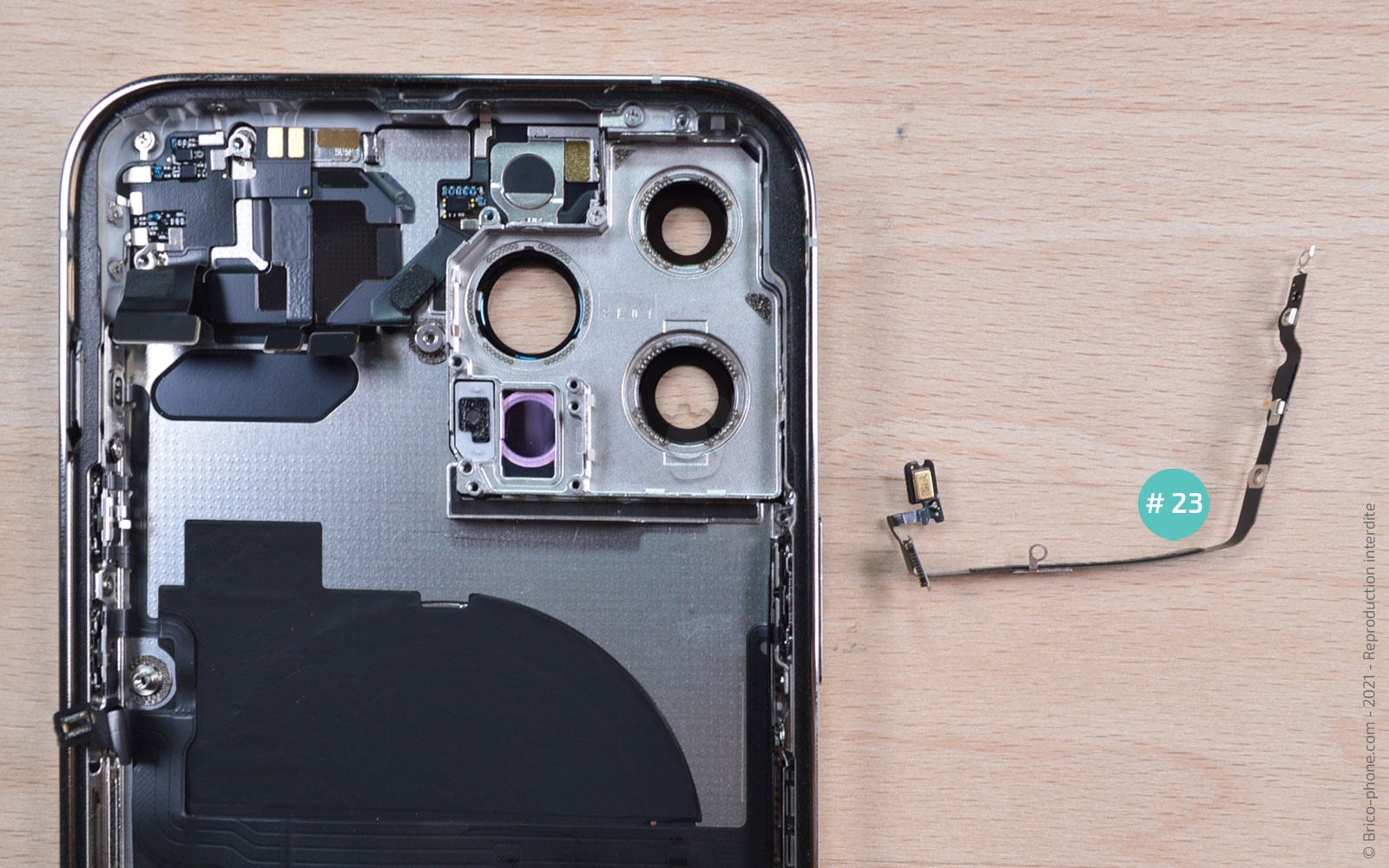 Guide de réparation sur iPhone 13 Pro Max photo 4