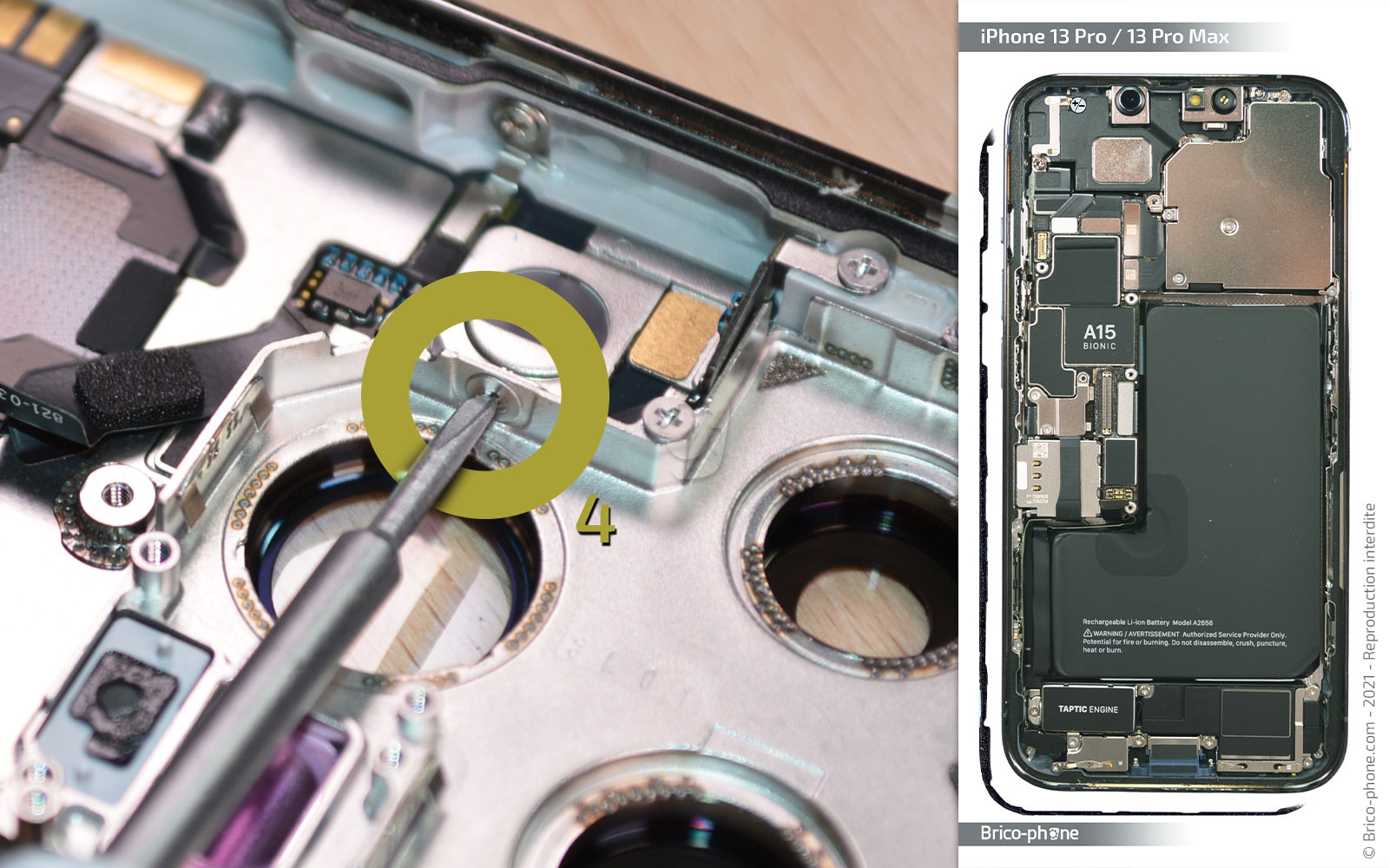 Guide de réparation sur iPhone 13 Pro Max photo 1