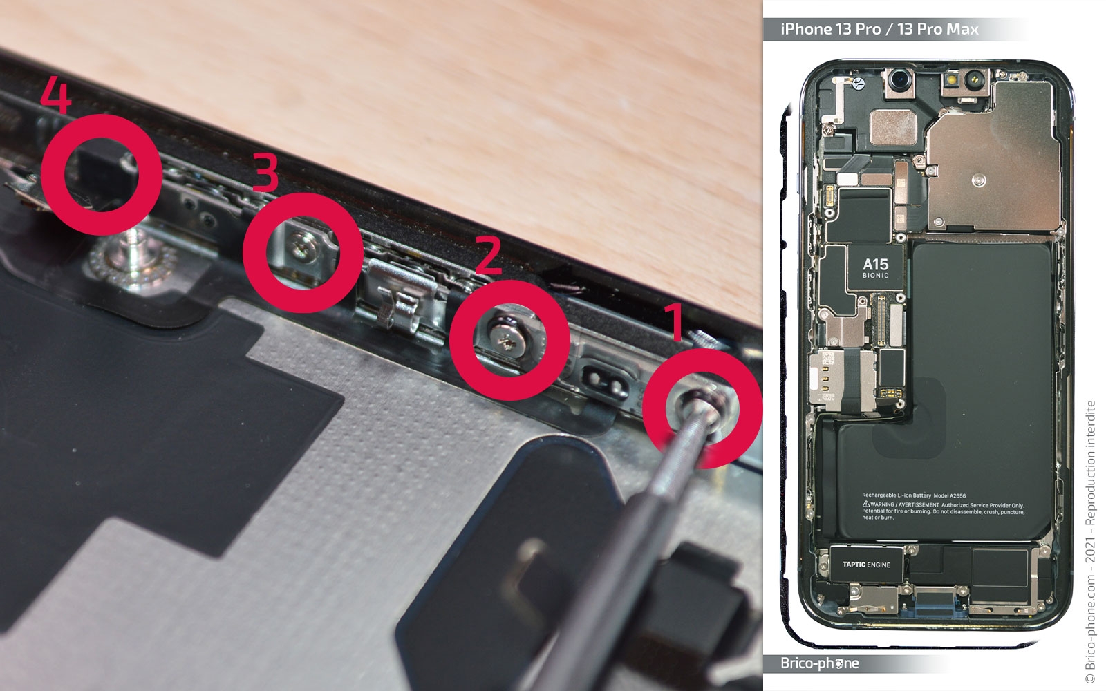 Guide de réparation sur iPhone 13 Pro Max photo 3