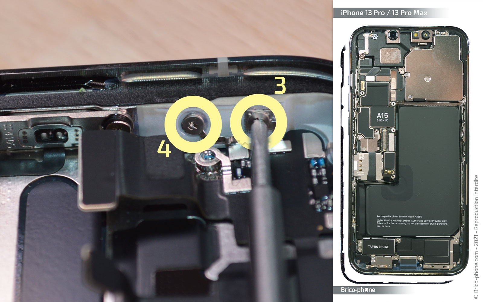 Guide de réparation sur iPhone 13 Pro Max photo 2
