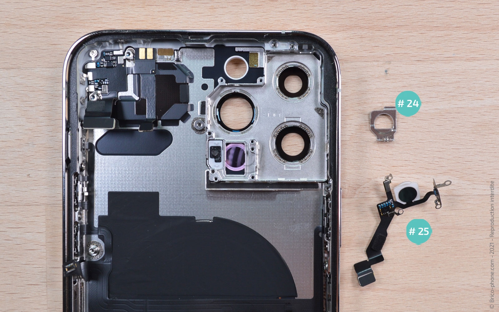 Guide de réparation sur iPhone 13 Pro Max photo 3