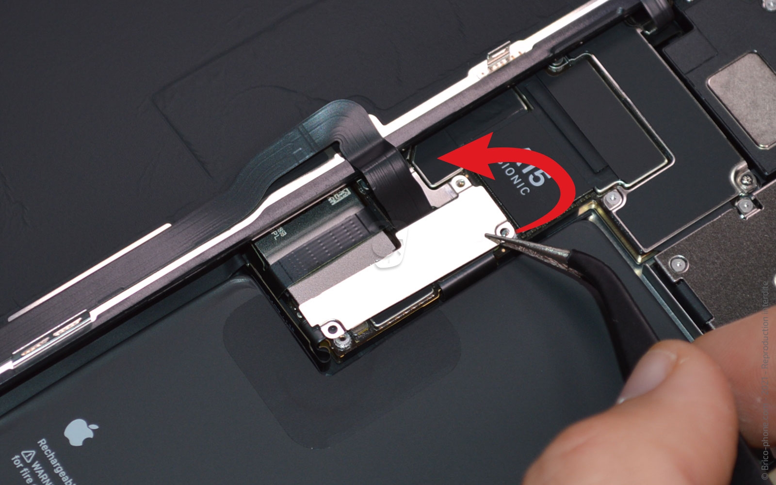 Comment remplacer le Taptic Engine (vibreur) sur iPhone 13 Pro Max photo 2