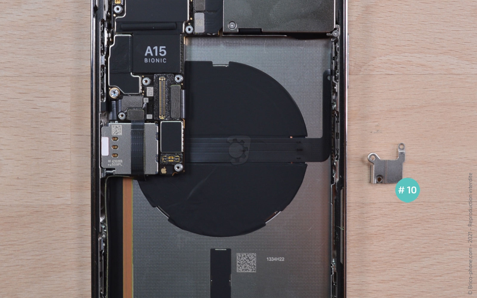 Comment changer le buzzer (HP interne) sur iPhone 13 Pro Max photo 3