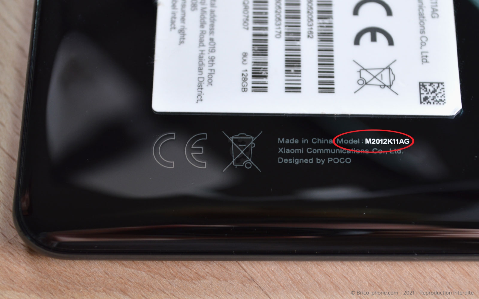 Comment changer le connecteur de charge sur Poco F3 photo 2