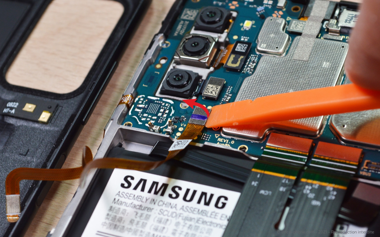 Démontage complet sur Galaxy A03s photo 2