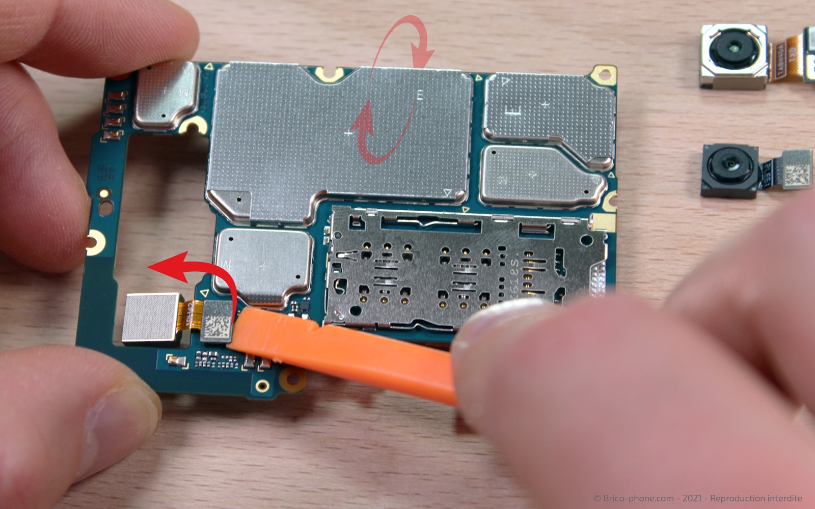 Démontage complet sur Galaxy A03s photo 2