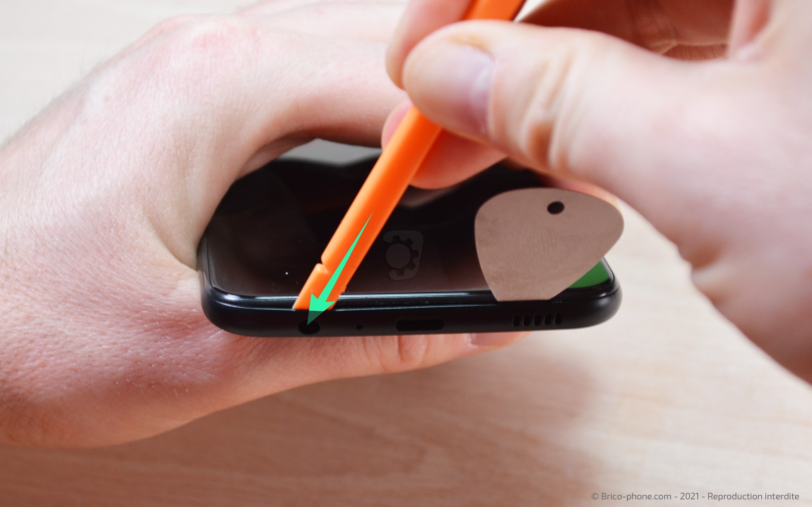 Connecteur de charge sur Galaxy A03s photo 2