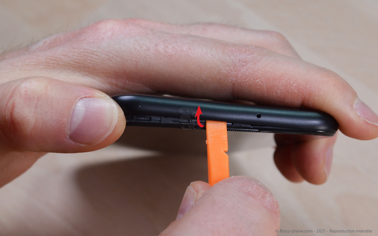 Connecteur de charge sur Galaxy A03s photo 3