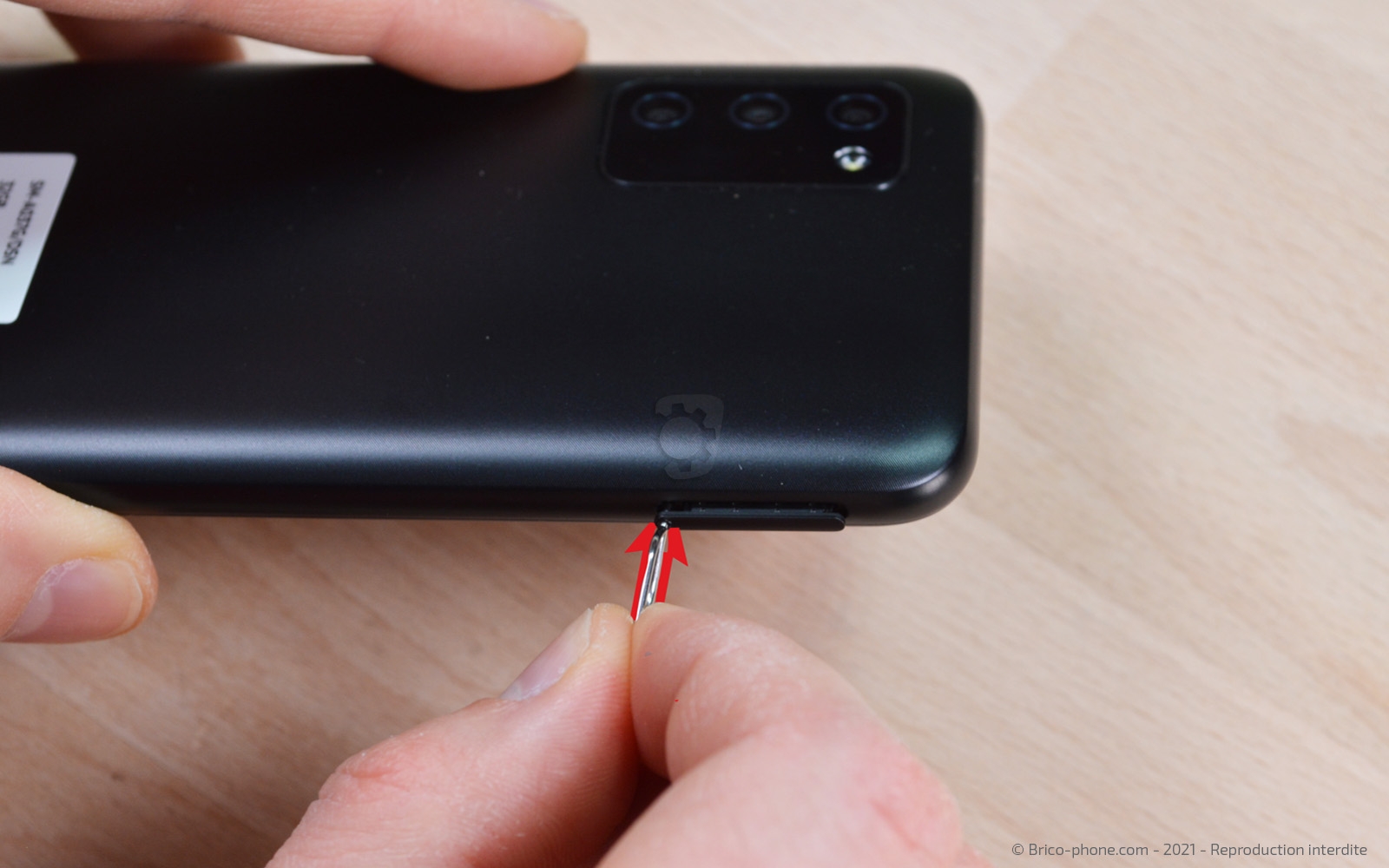 Connecteur de charge sur Galaxy A03s photo 2