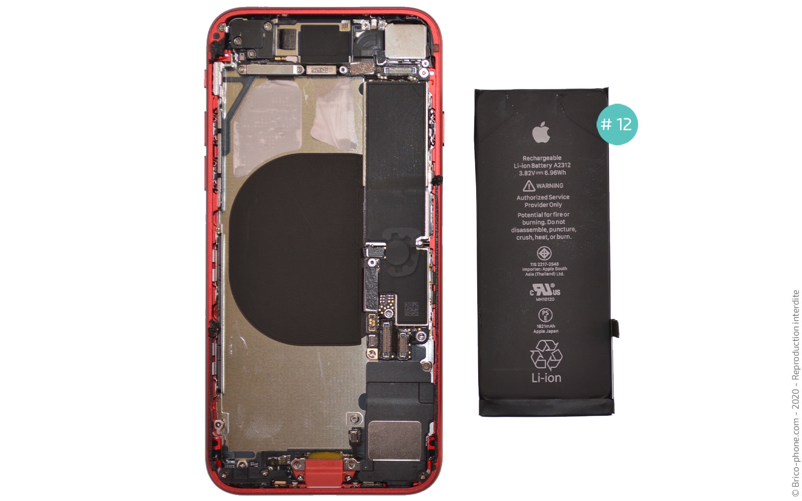 Démontage complet sur iPhone SE 2022 photo 4