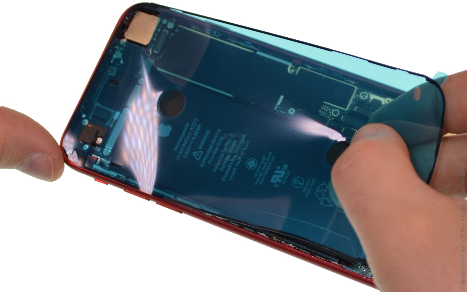Remplacer l'écran (vitre et LCD)  sur iPhone SE 2022 photo 3