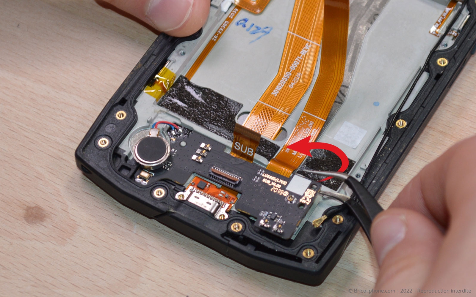 Comment changer le bloc écran  sur Core-X4 photo 2