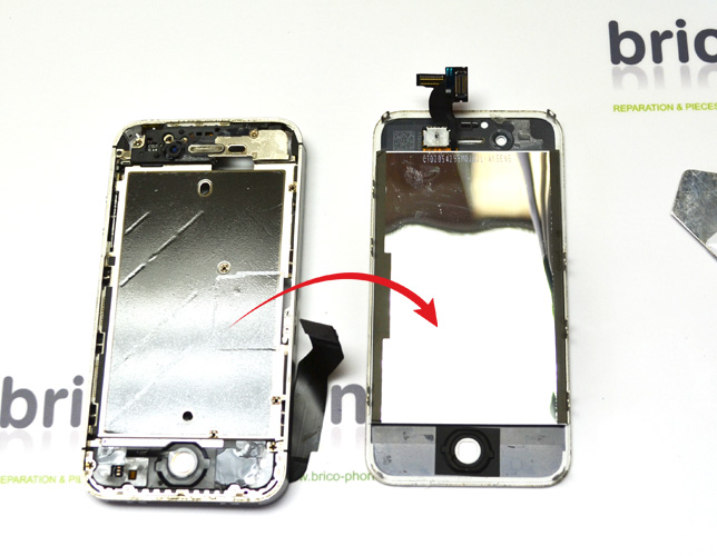 Changement de nappe bouton Home sur iPhone 4S photo 1