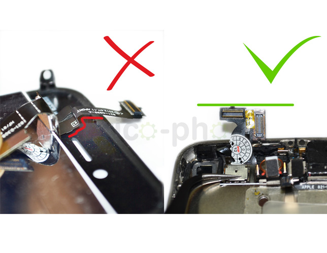 Changement de nappe bouton Home sur iPhone 4S photo 1