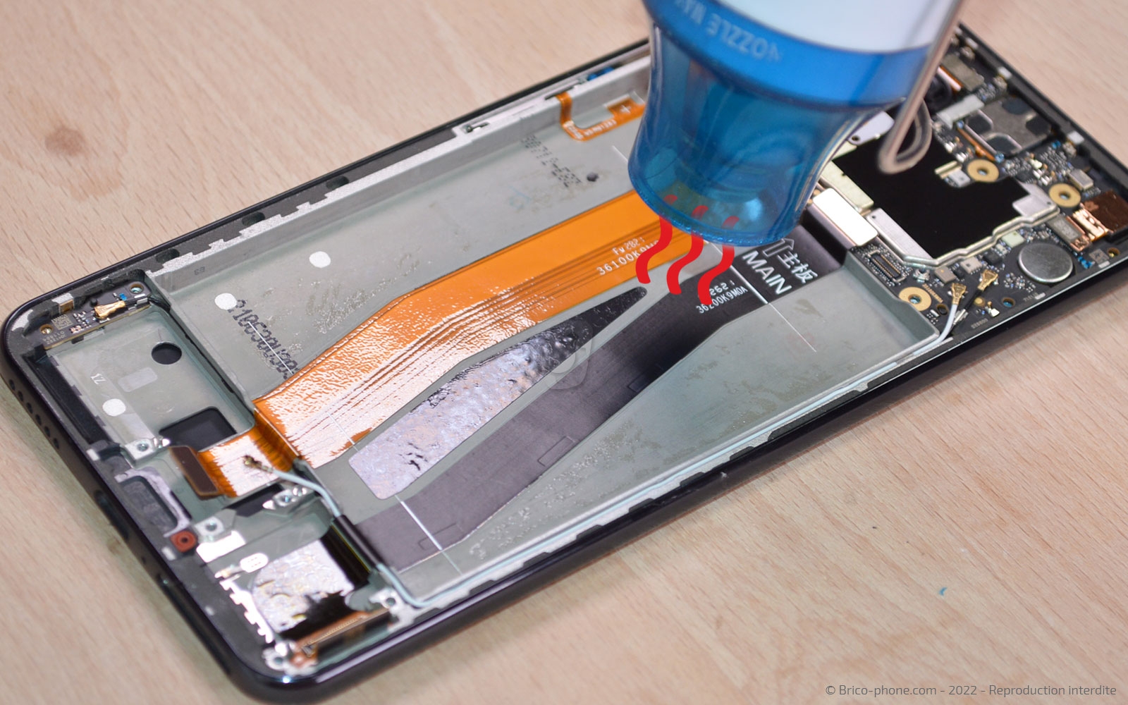 Comment remplacer le bloc écran sur Mi 11 Lite 5G photo 3