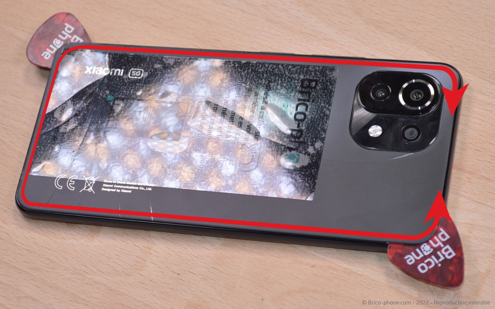 Comment remplacer le bloc écran sur Mi 11 Lite 5G photo 3