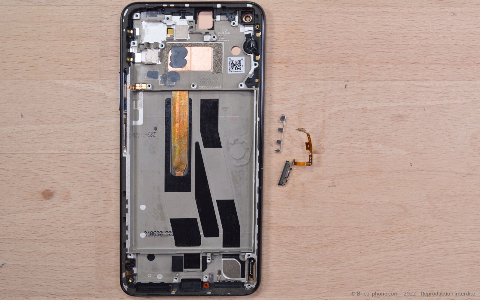 Comment remplacer le bloc écran sur Mi 11 Lite 5G photo 4