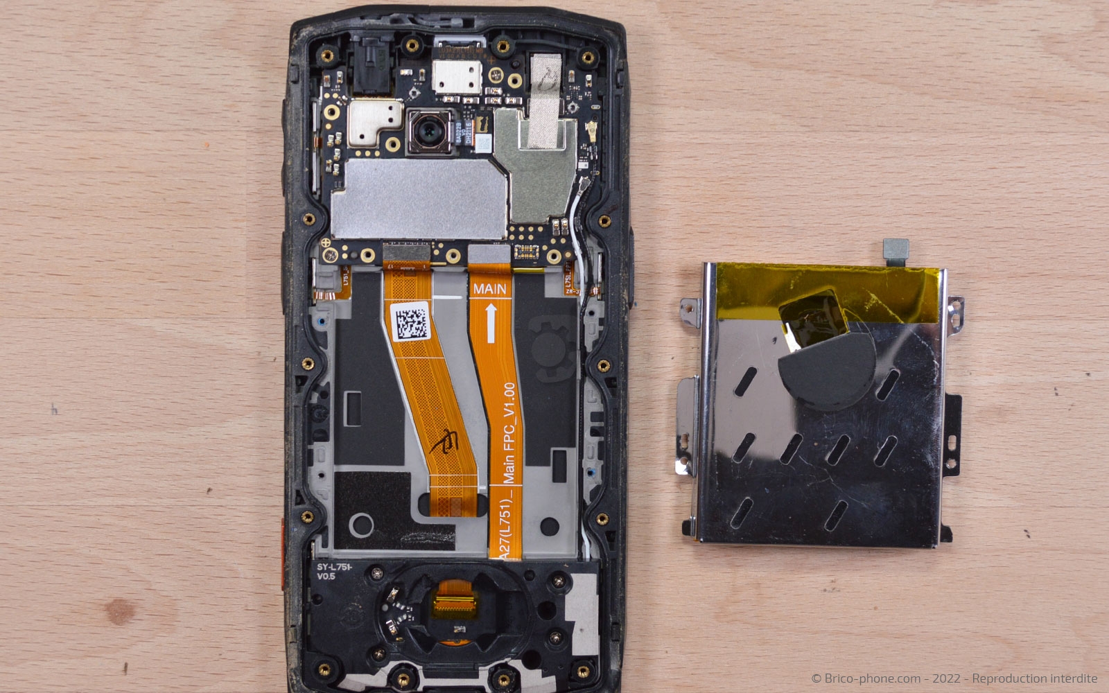 Comment changer le bloc écran sur Core-M5 photo 3