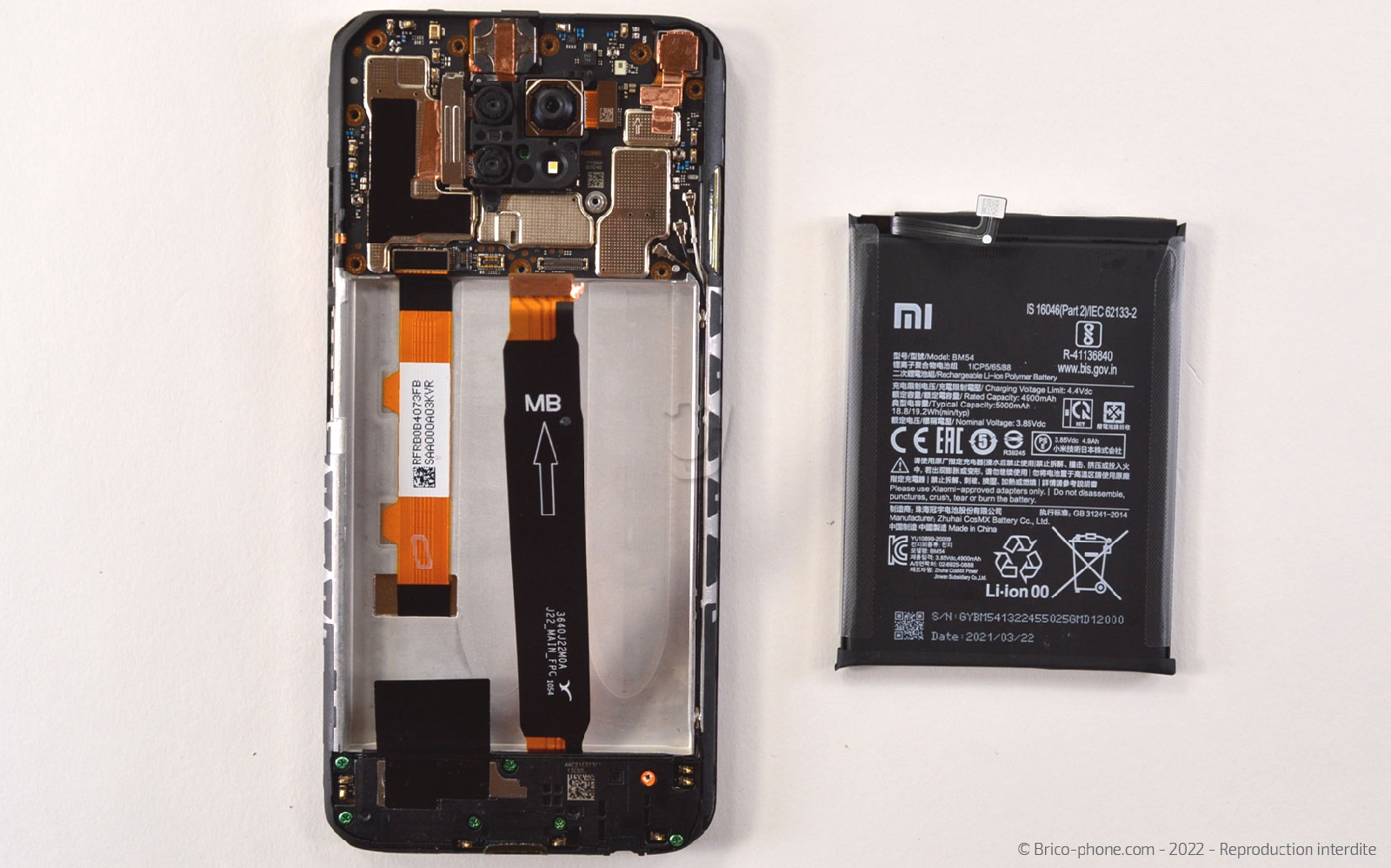 Comment réparer son smartphone sur Redmi note 9T photo 4