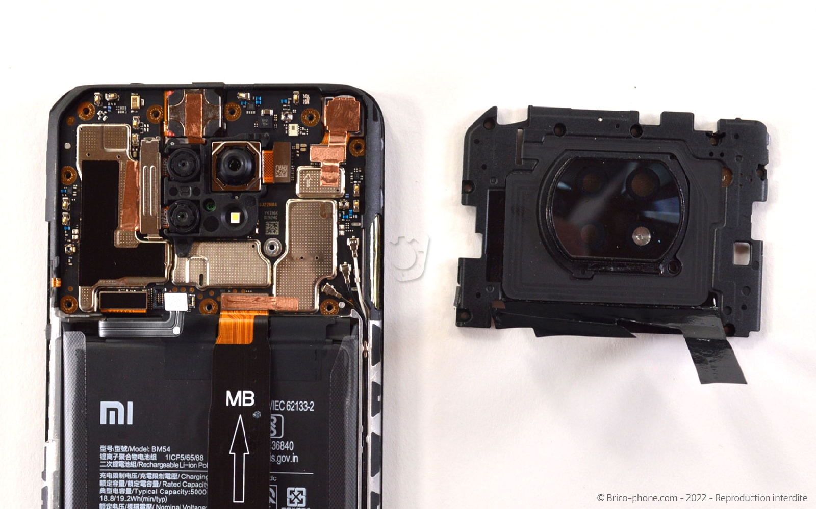 Comment changer la vitre et le LCD sur Redmi note 9T photo 3