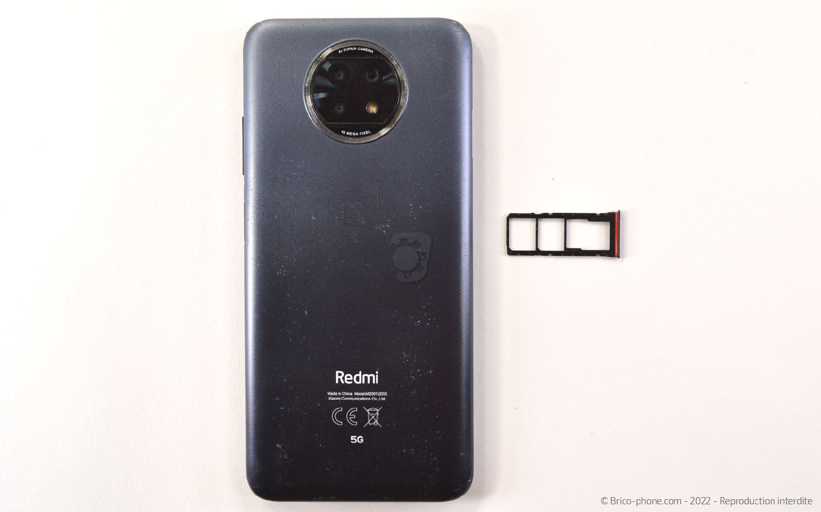 Comment changer la batterie sur Redmi note 9T photo 3