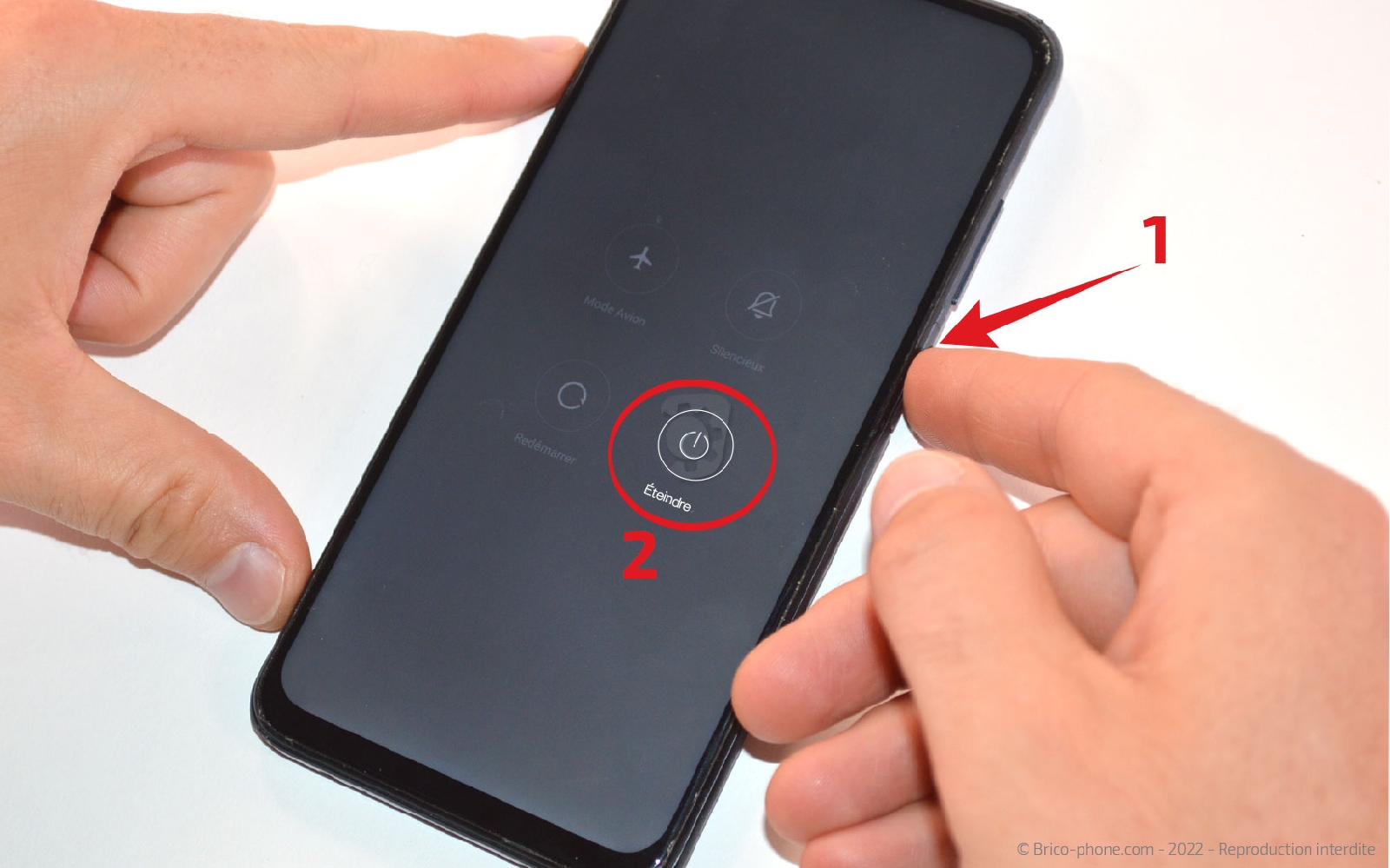 Comment changer la coque arrière  sur Redmi note 9T photo 3