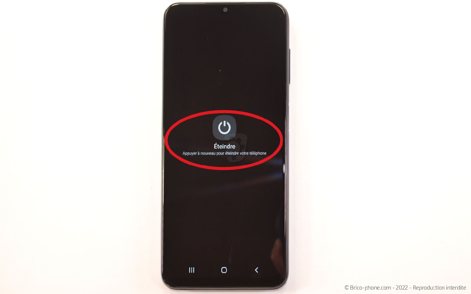 Comment changer la batterie sur Galaxy A13 photo 2