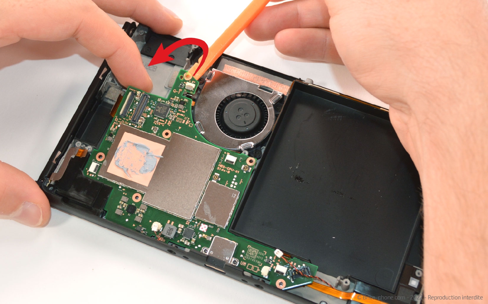 Guide de réparation sur Switch Oled photo 3