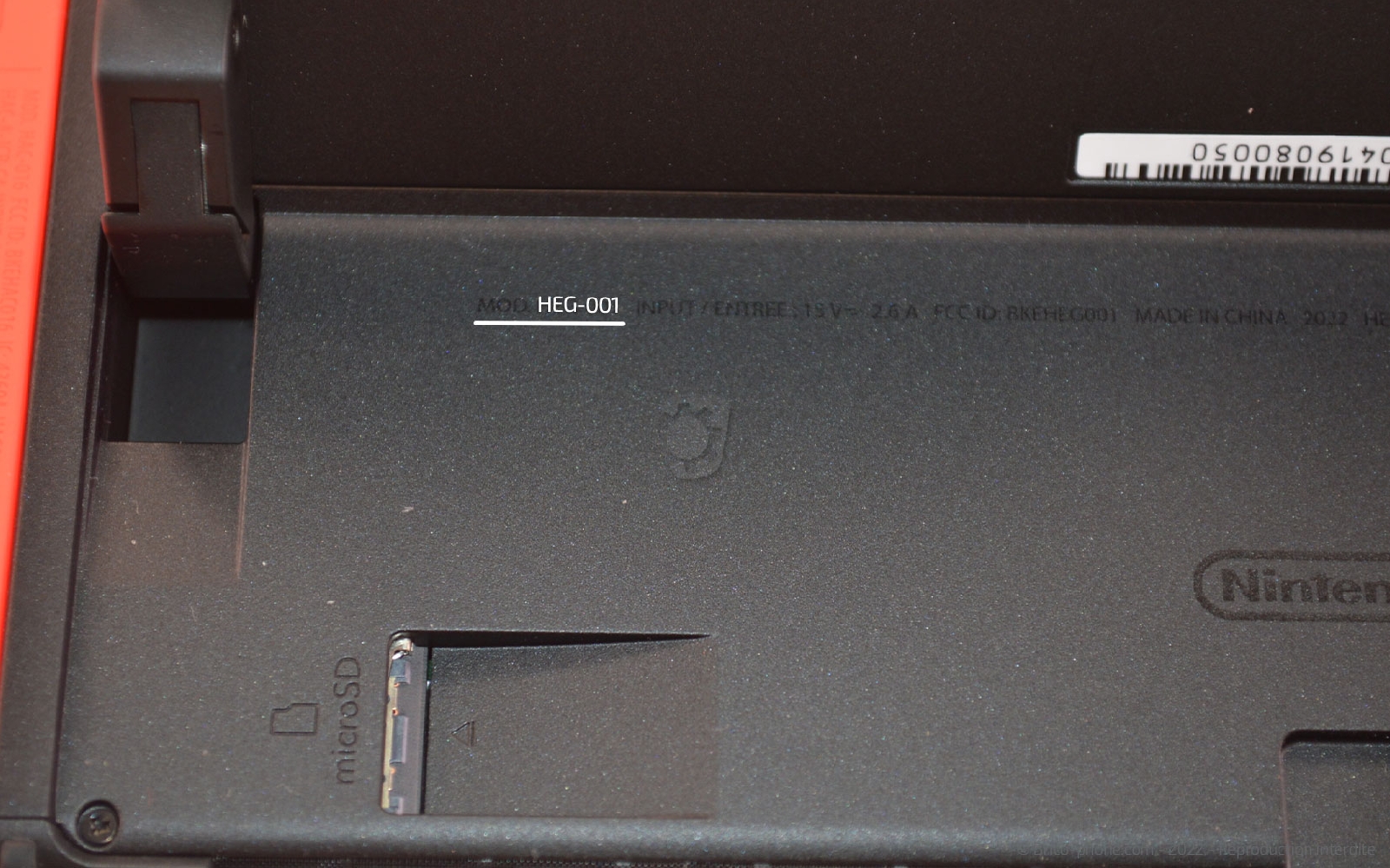 Comment changer l'écran complet  sur Switch Oled photo 1