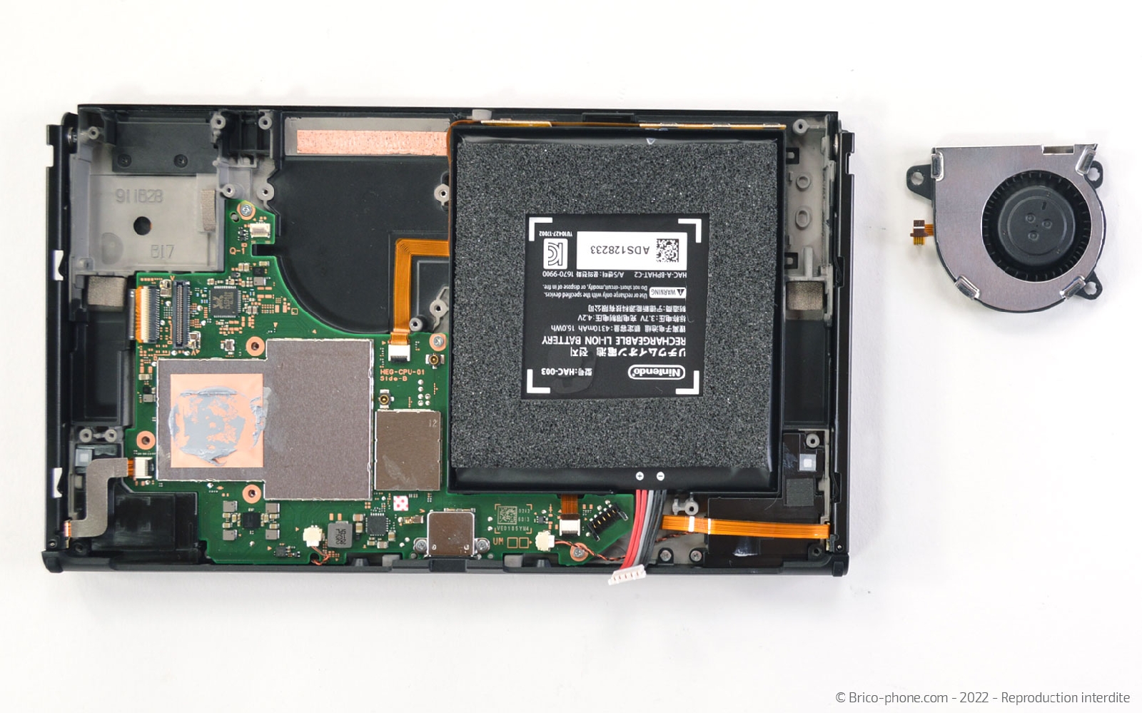 Comment changer le ventilateur sur Switch Oled photo 4