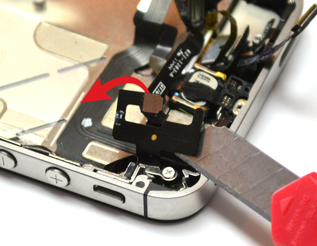 Changement de nappe prise Jack, mute et volume sur iPhone 4S photo 1