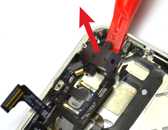 Changement de nappe prise Jack, mute et volume sur iPhone 4S photo 1