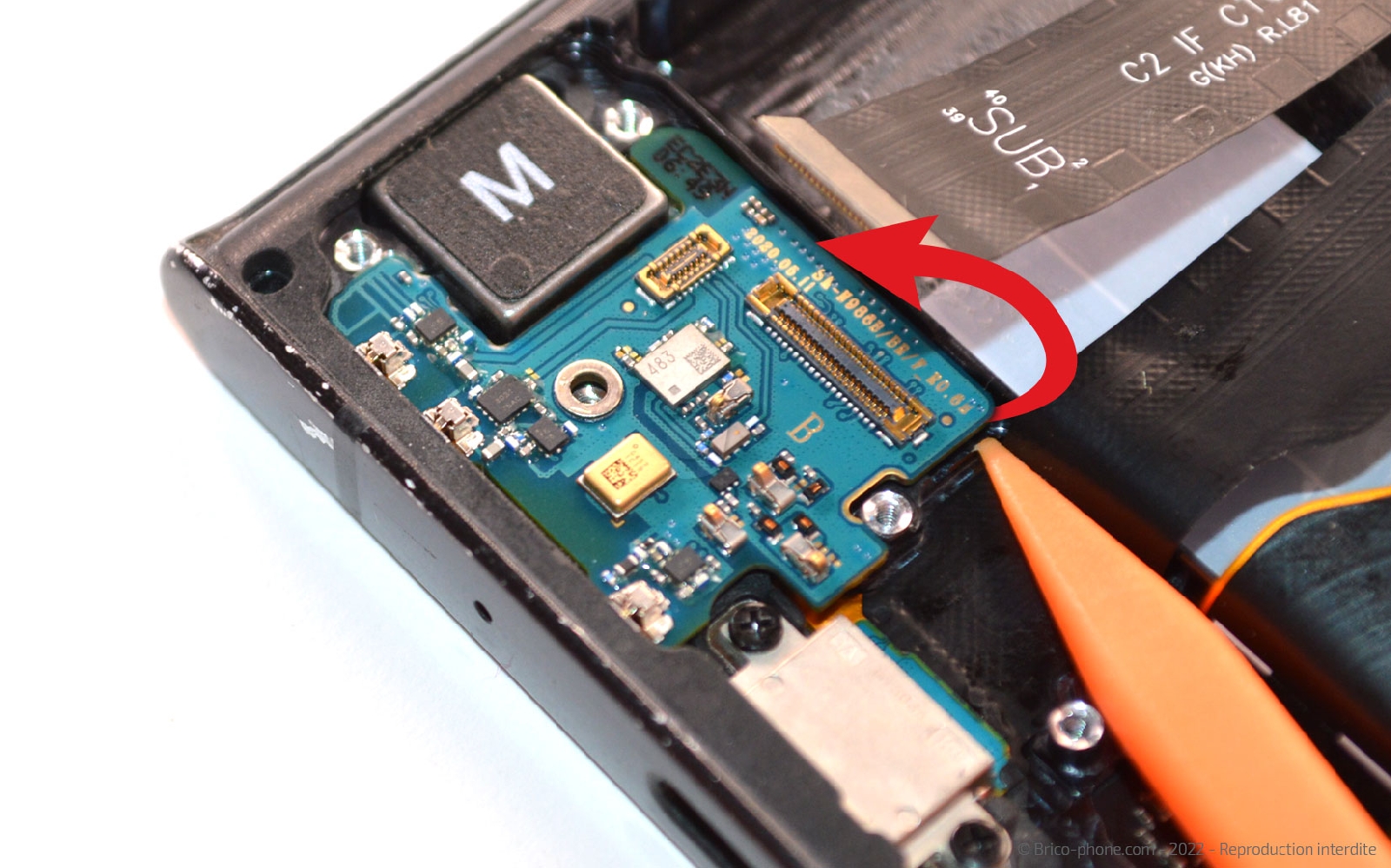 Comment remplacer l'écran complet sur Galaxy Note 20 Ultra 5G photo 3