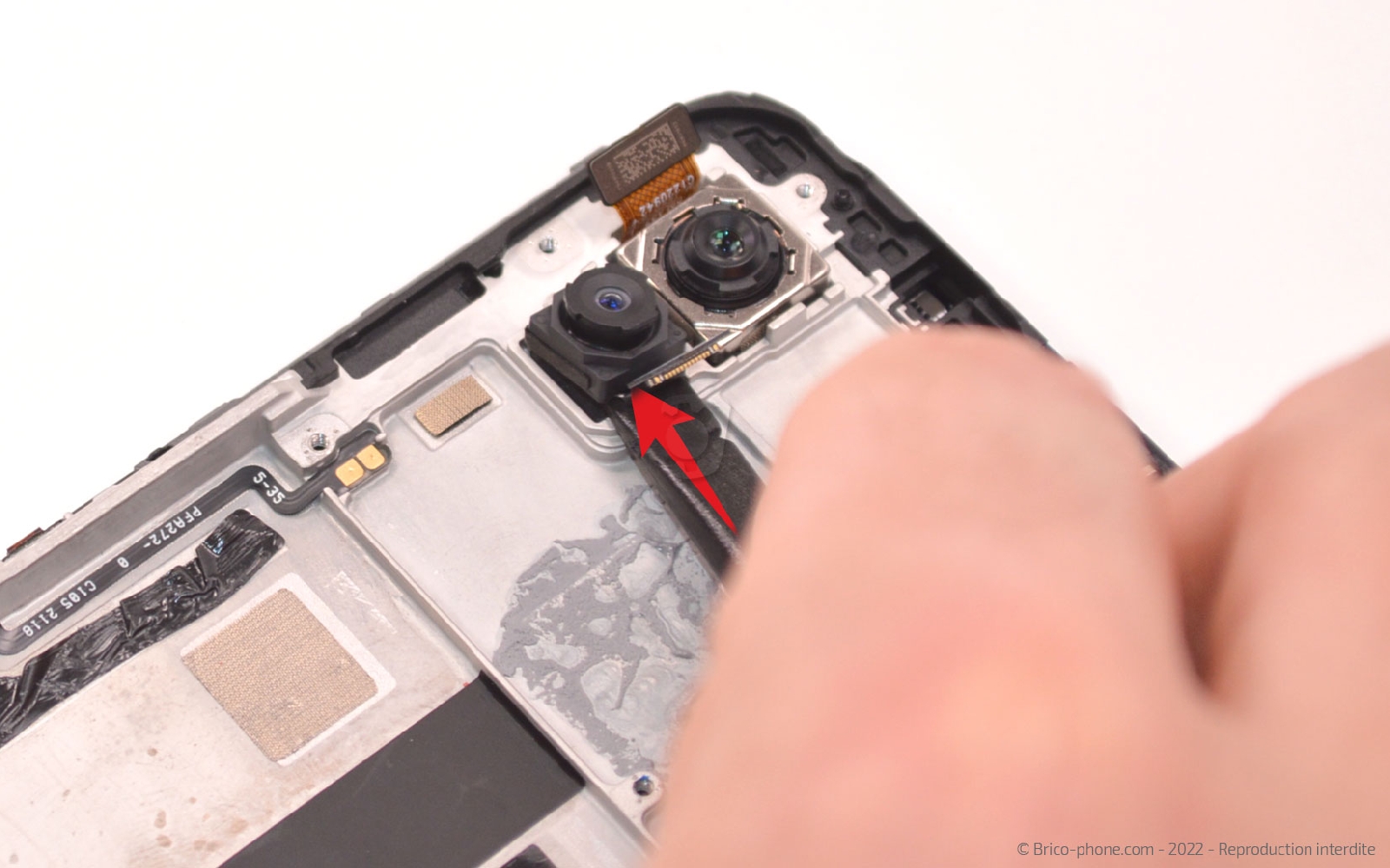 Comment changer le bloc écran  sur A94 5G photo 1