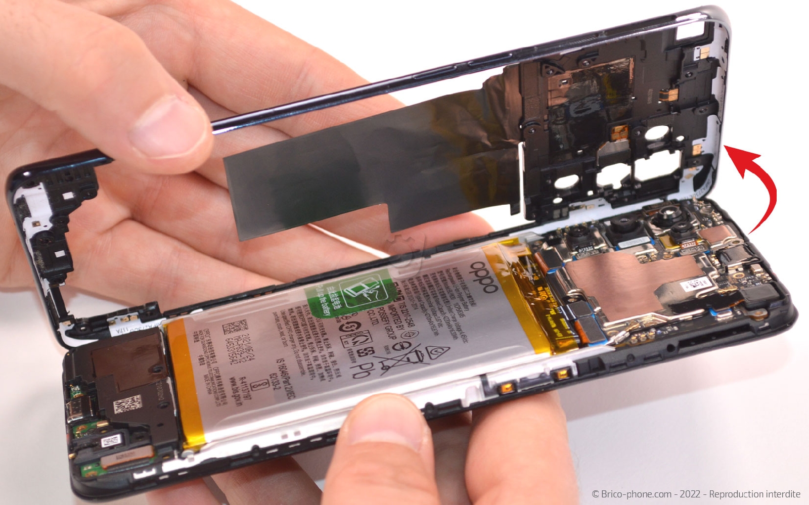 Comment changer la batterie sur A94 5G photo 2