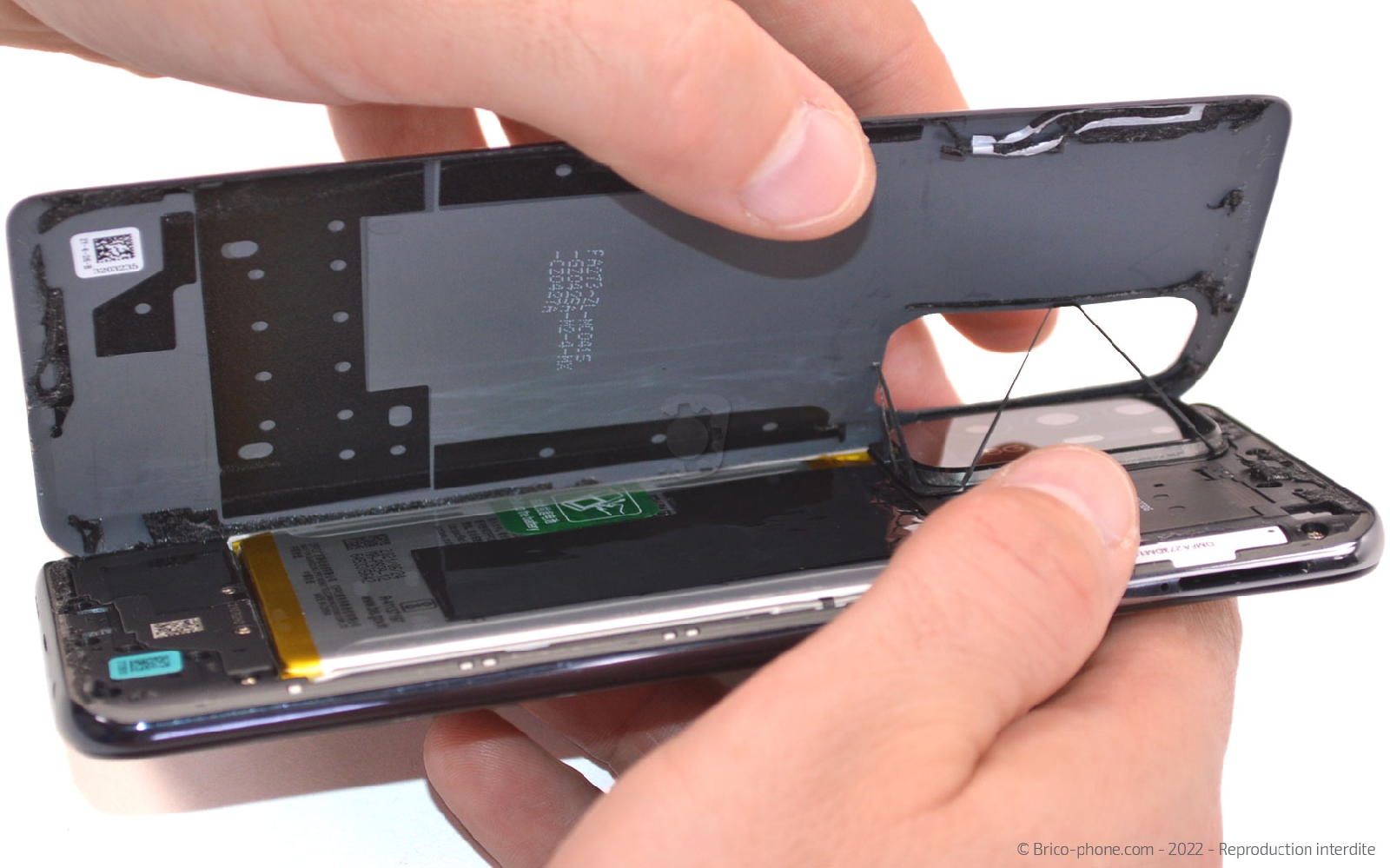 Comment changer la batterie sur A94 5G photo 3