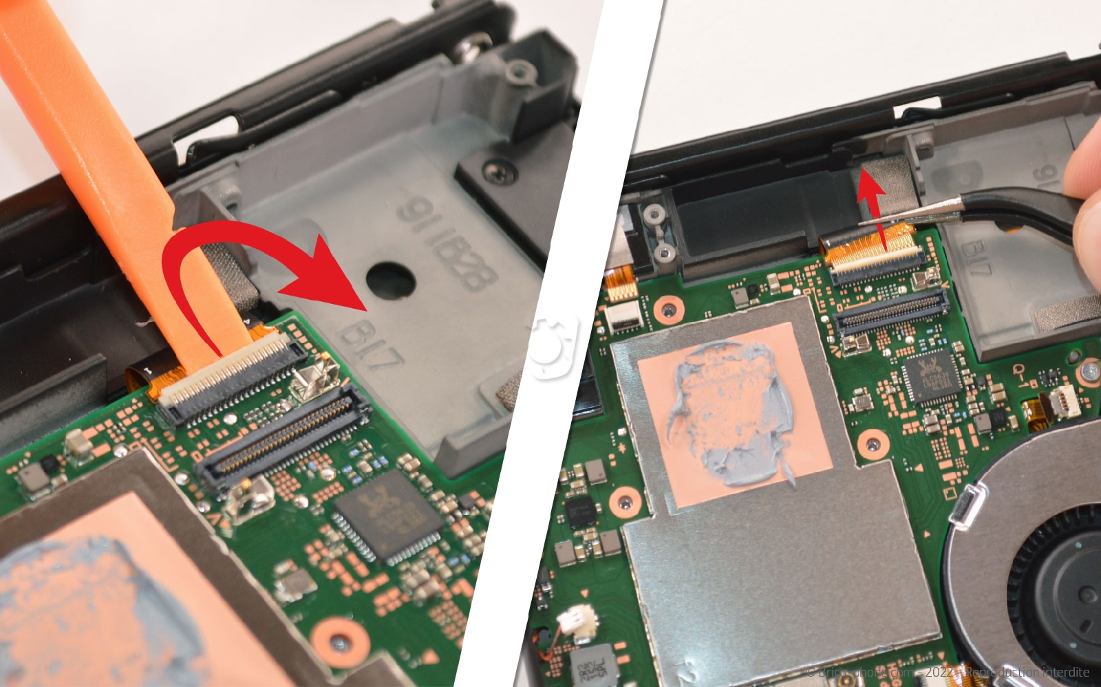 Comment changer le rail latéral sur Switch Oled photo 1