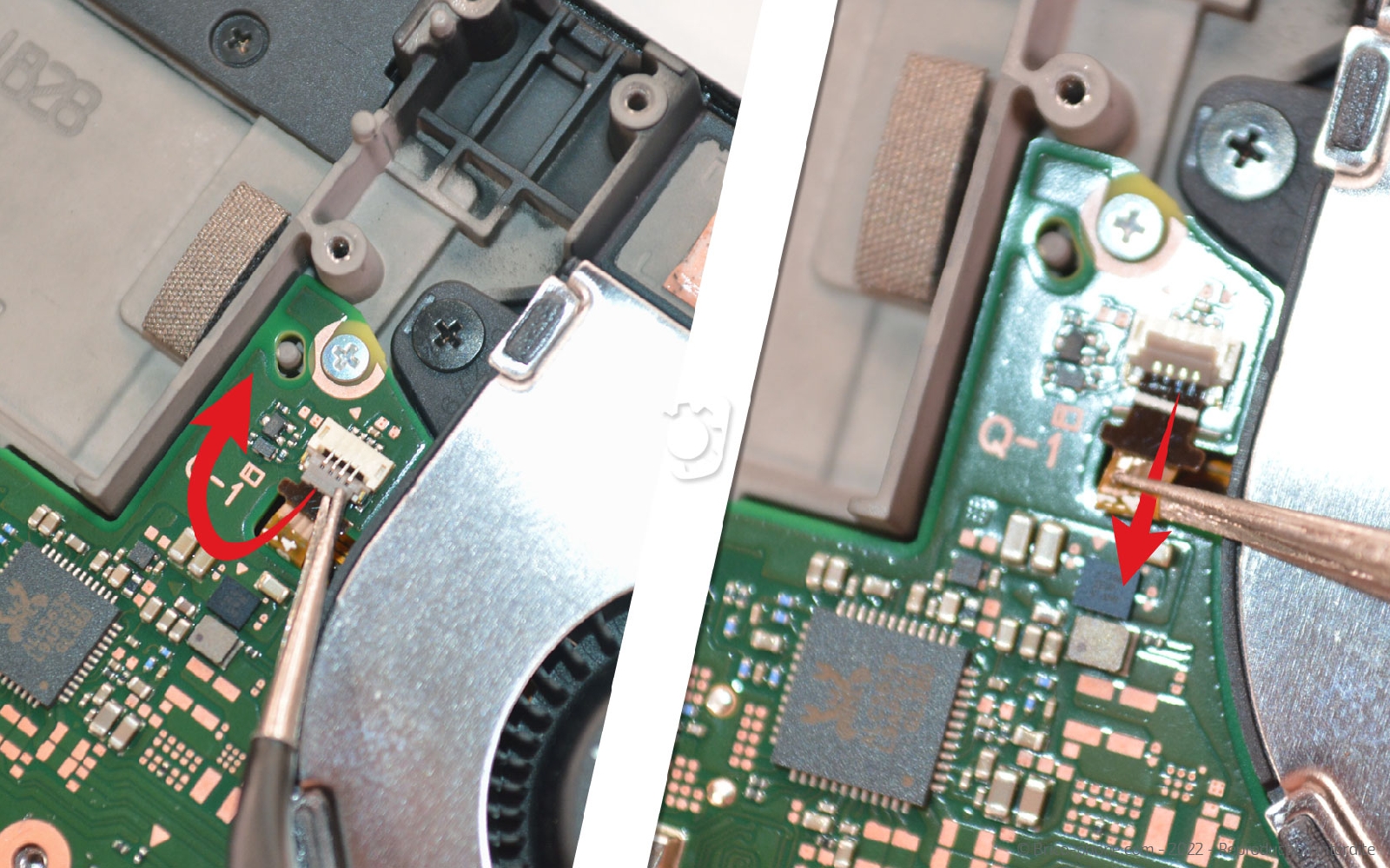 Comment remplacer les haut-parleurs sur Switch Oled photo 2