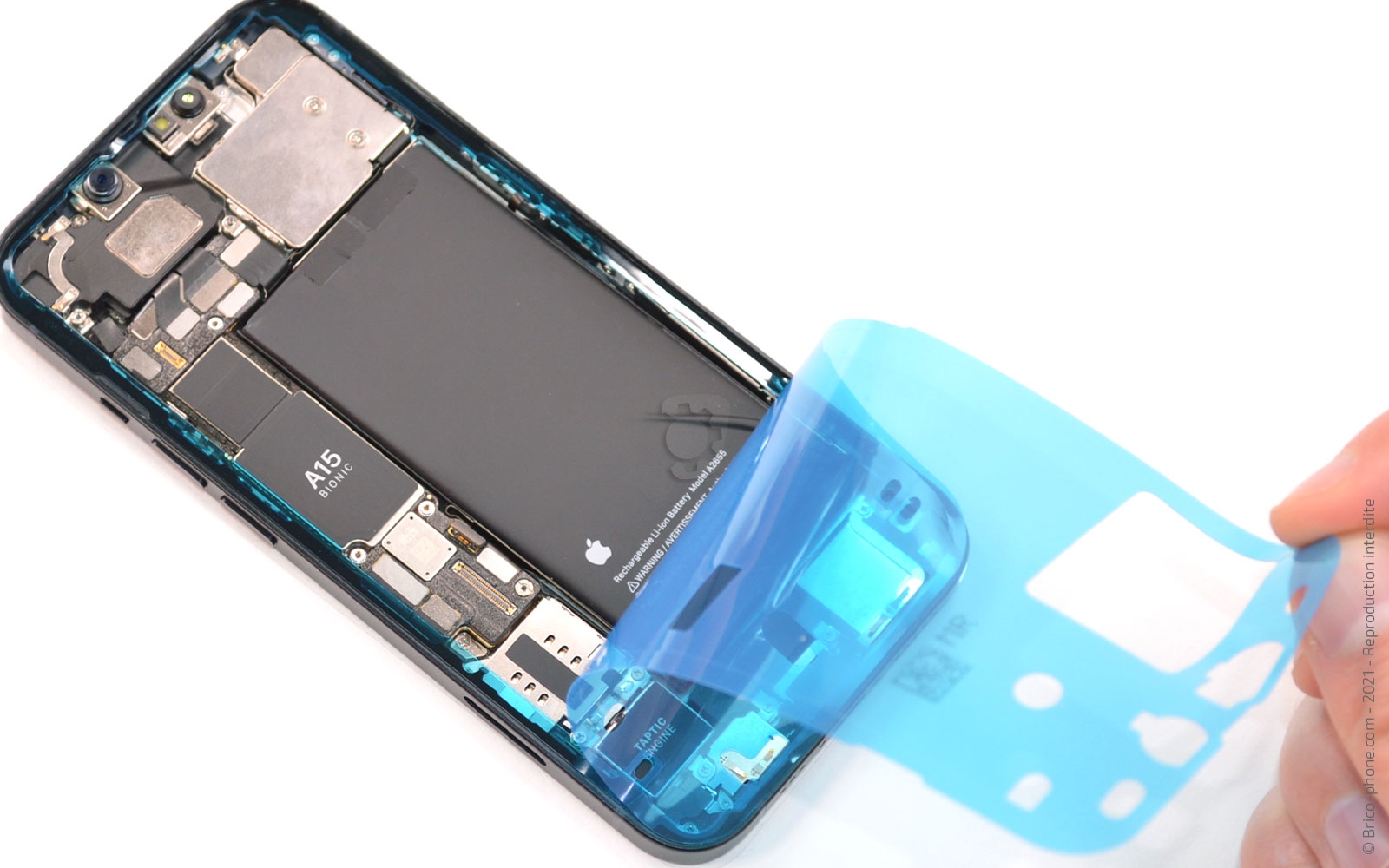 Comment remplacer le châssis complet sur iPhone 13 photo 3