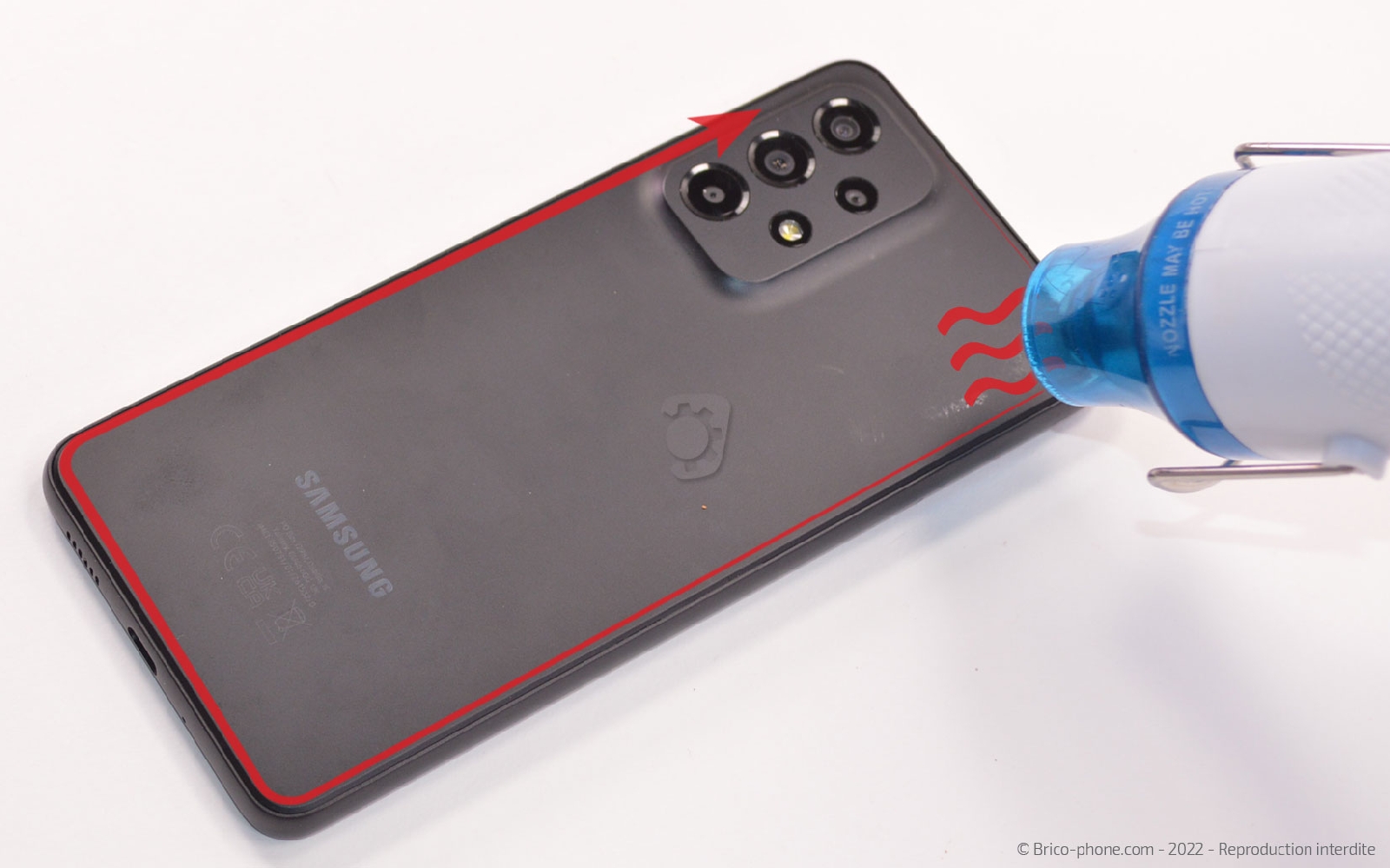 Comment réparer  sur Galaxy A33 5G photo 2