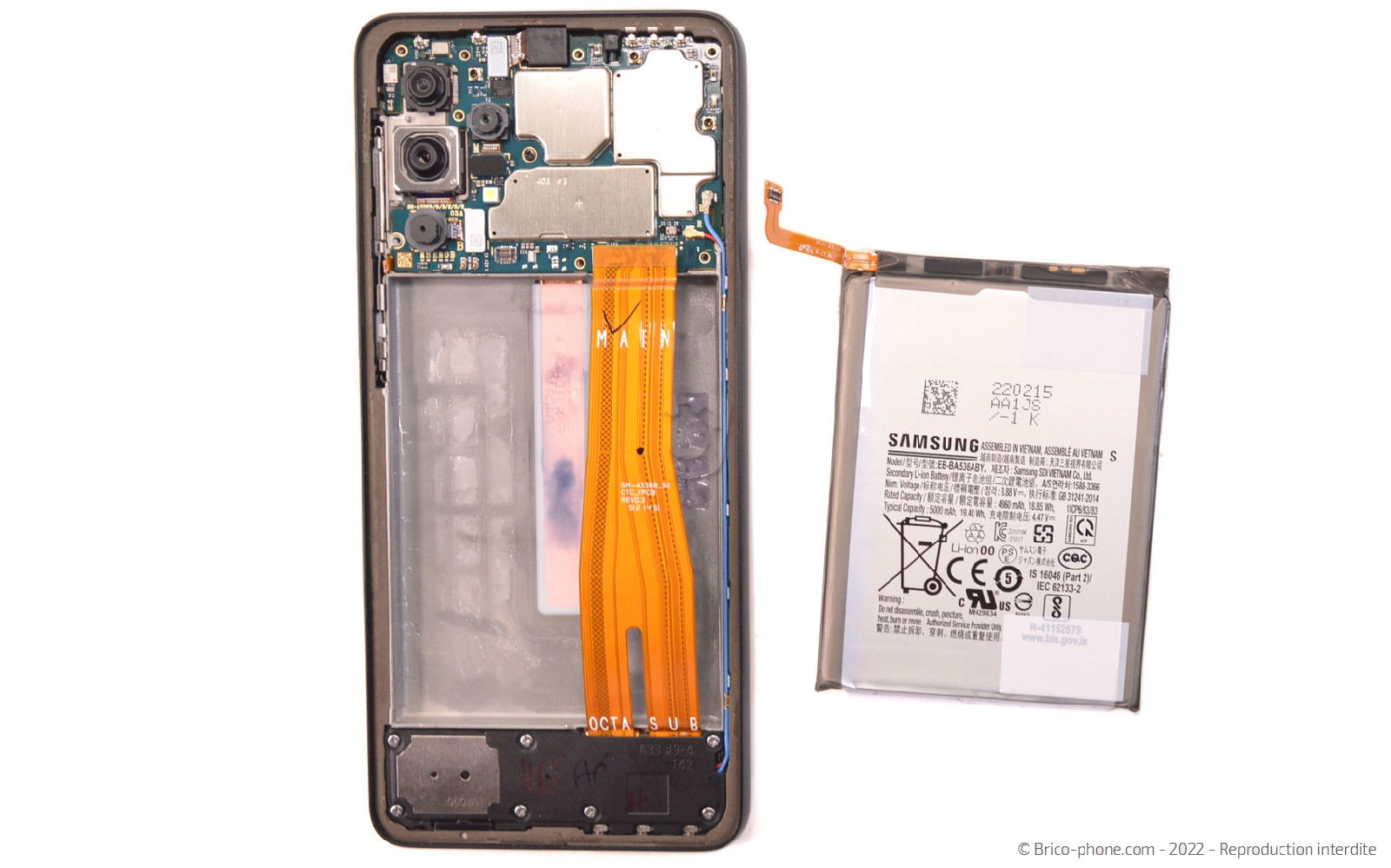 Comment réparer  sur Galaxy A33 5G photo 3