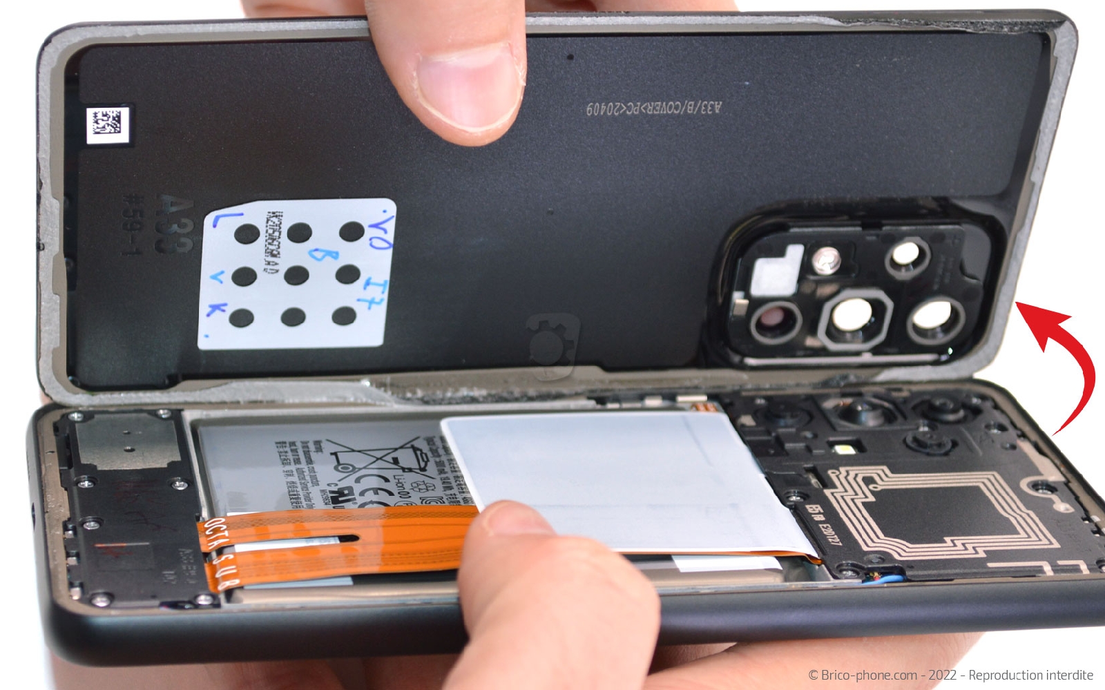 Comment réparer  sur Galaxy A33 5G photo 3