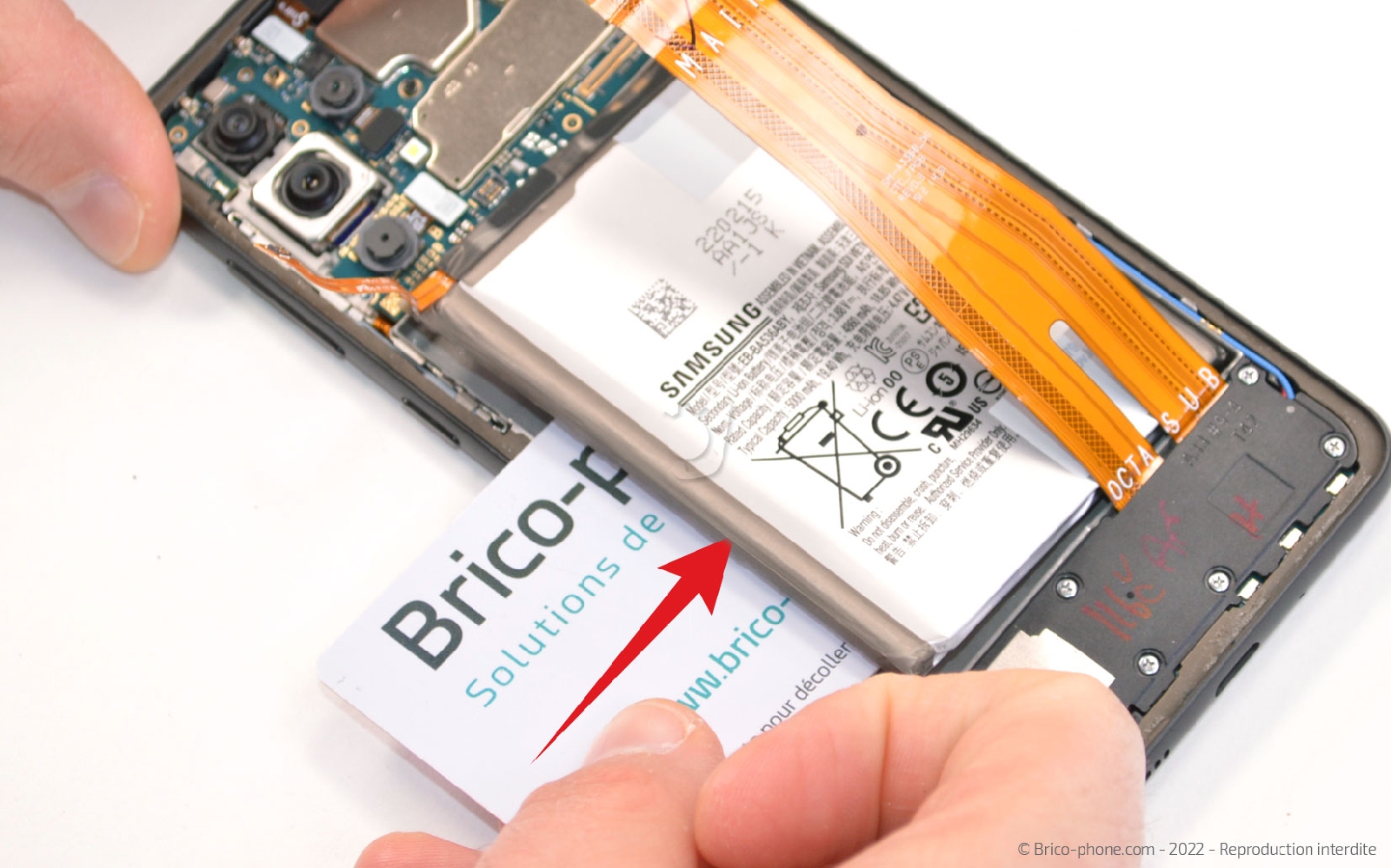 Comment changer la batterie sur Galaxy A33 5G photo 2