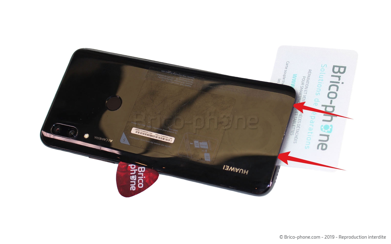 Comment changer ma vitre arrière de smartphone ?  photo 2