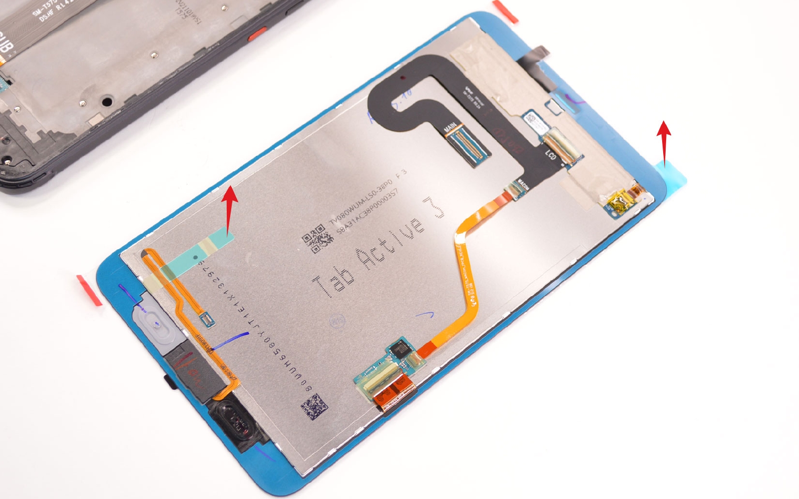 Comment remplacer l'écran  sur Galaxy Tab Active 3 (SM-T575) photo 2